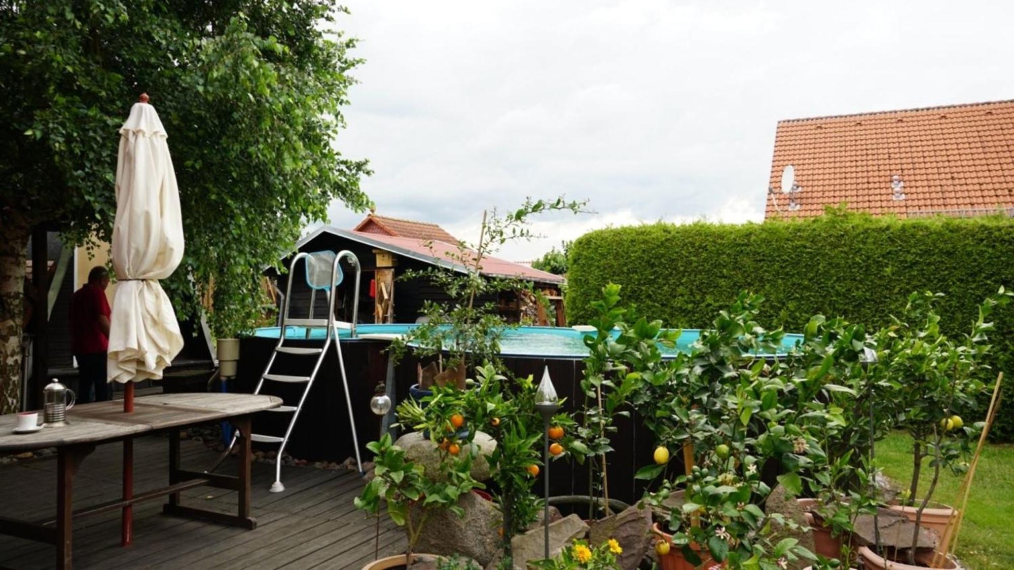 Pension Limone Ferienwohnung 1 Neu Lindenberg Buitenkant foto
