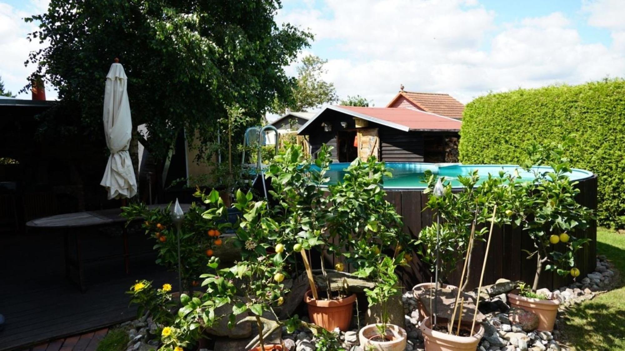 Pension Limone Ferienwohnung 1 Neu Lindenberg Buitenkant foto